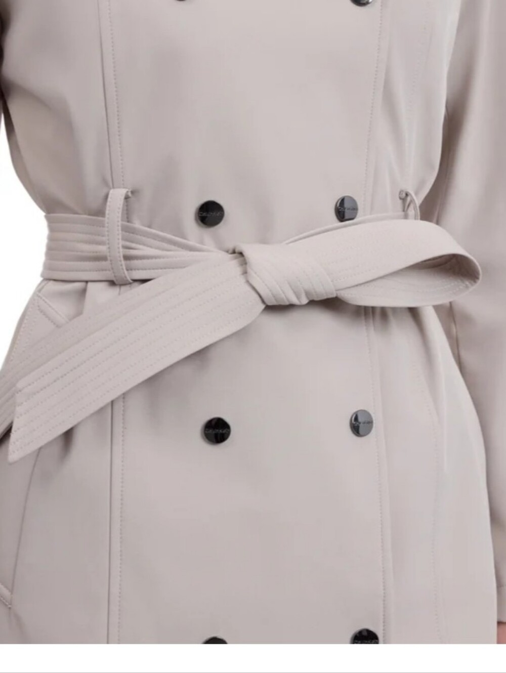 Calvin Klein Women's Hooded Trench Coat New - Picture 9 of 9